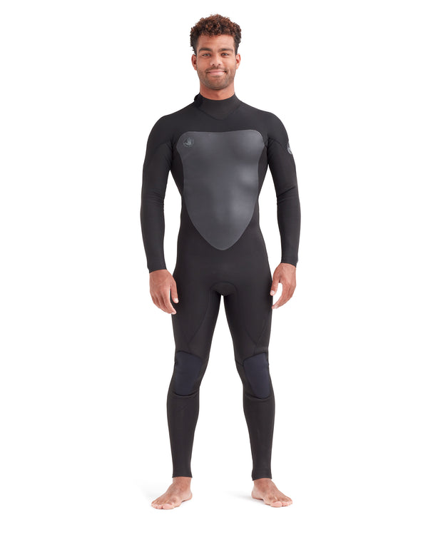 Body Glove Phoenix 3/2mm Men's Back-Zip Fullsuit - Black