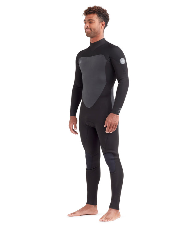 Body Glove Phoenix 3/2mm Men's Back-Zip Fullsuit - Black