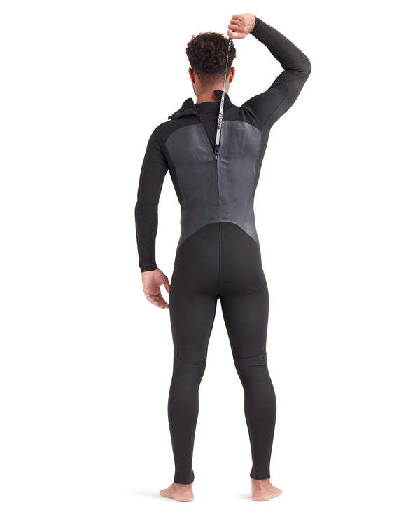 body glove Phoenix 3/2mm Men's Back-Zip Fullsuit - Black