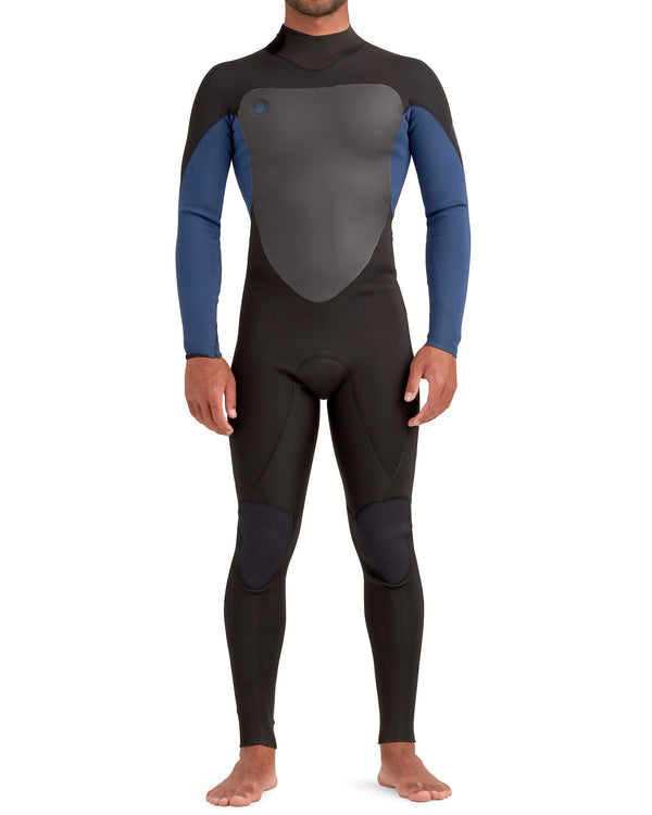 Body Glove Phoenix 3/2mm Men's Back-Zip Fullsuit - Blue