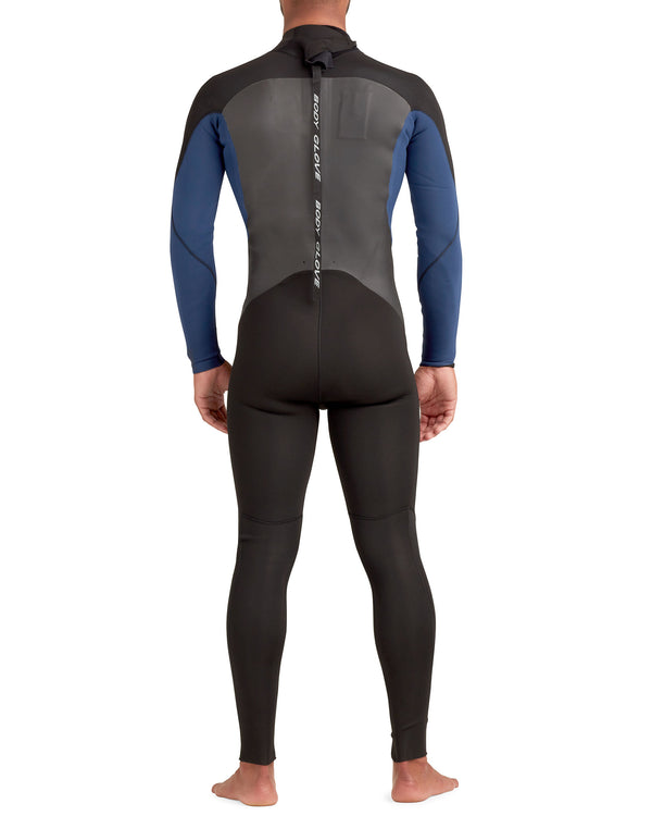 Body Glove Phoenix 3/2mm Men's Back-Zip Fullsuit - Blue