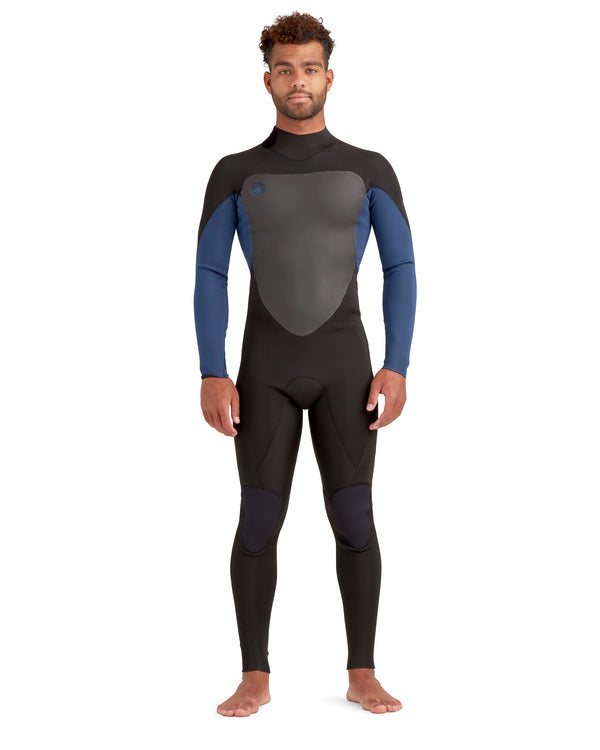 body glove Phoenix 3/2mm Men's Back-Zip Fullsuit - Blue