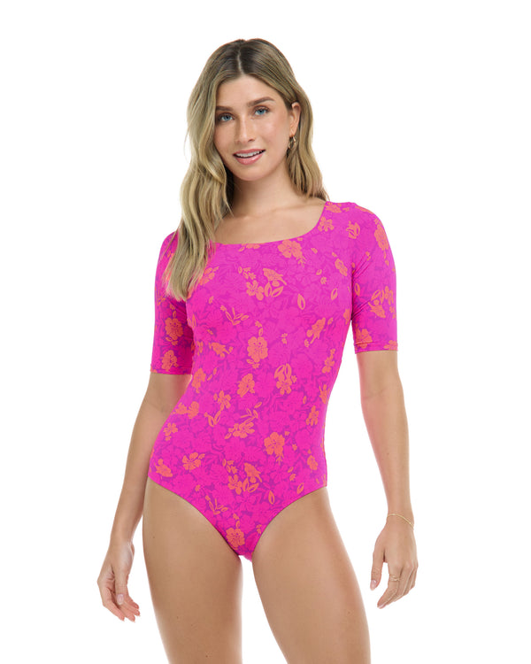 body glove Puako Kat One-Piece Swimsuit - Bubble Gum / Puako