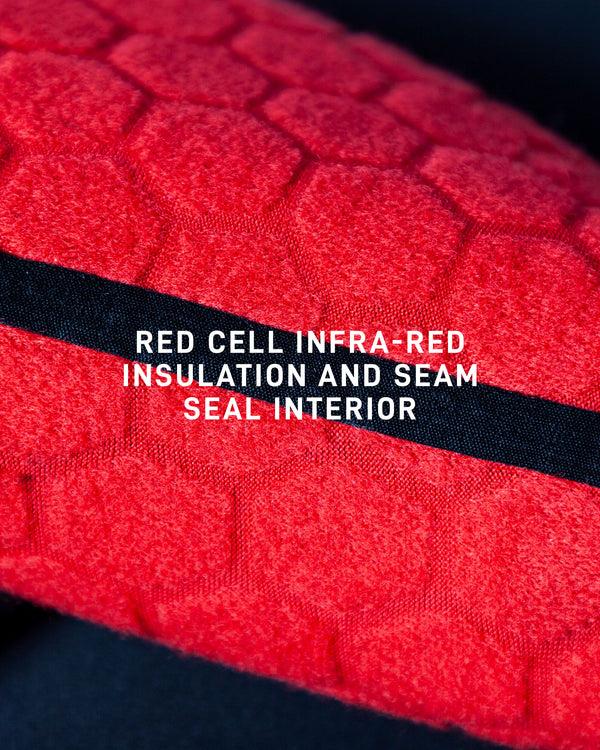 Body Glove Red Cell 4/3mm Men's Chest-Zip Fullsuit - Black