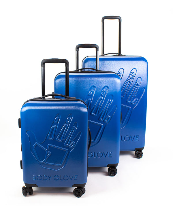 Body Glove Redondo 3-Piece Hardside Spinner Luggage Set - Northern Blue