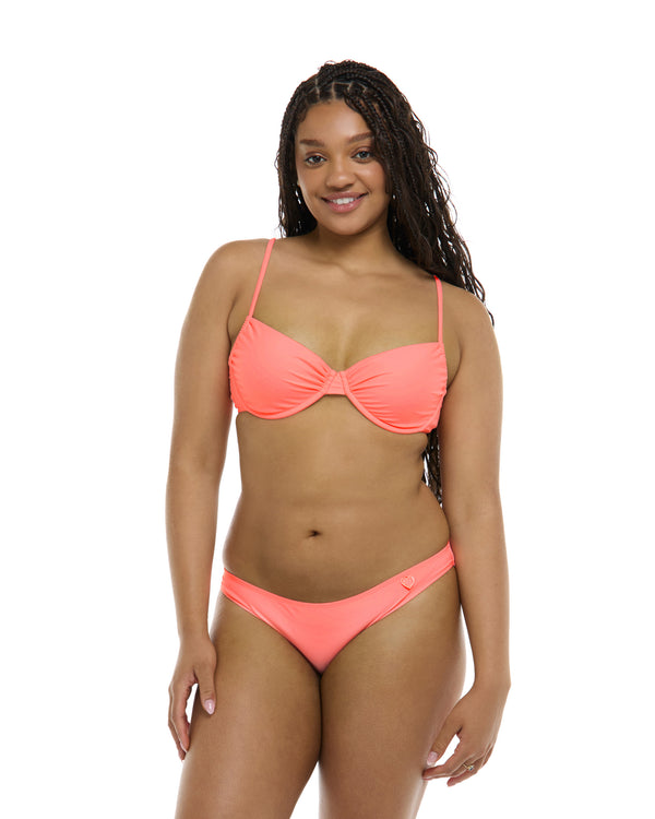 body glove Smoothies Alice Underwire Bikini Top - Coral