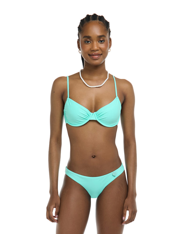 body glove Smoothies Alice Underwire Bikini Top - Sea Mist