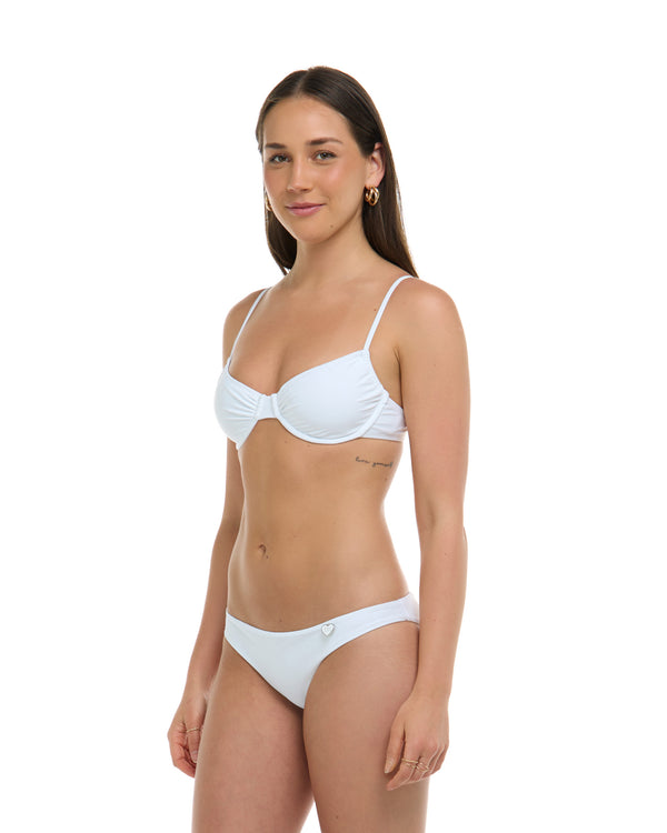 Body Glove Smoothies Alice Underwire Bikini Top - Snow