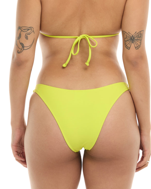 Body Glove Smoothies Athena Low Rise Swim Bottom - Key Lime