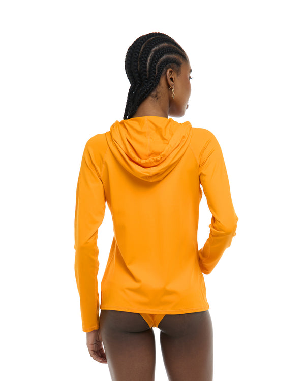 Body Glove Smoothies Barbara Hoodie Rashguard - Apricot