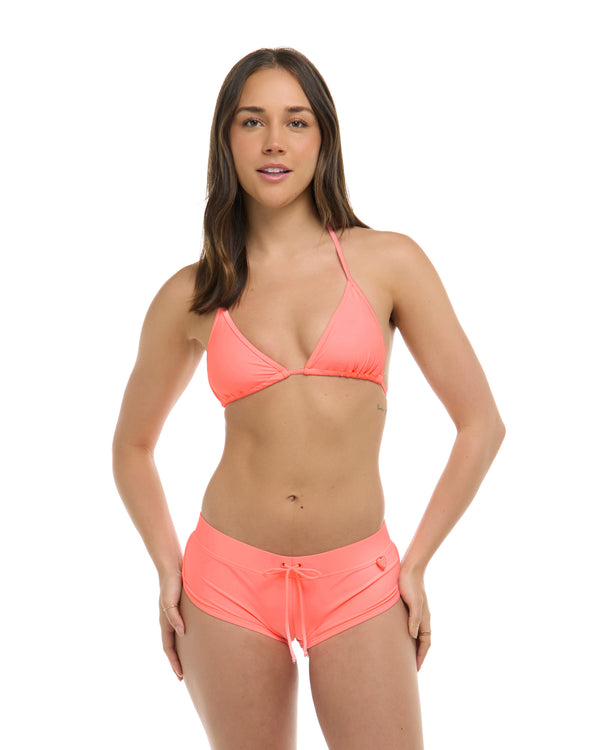 body glove Smoothies Dita Triangle Bikini Top - Coral