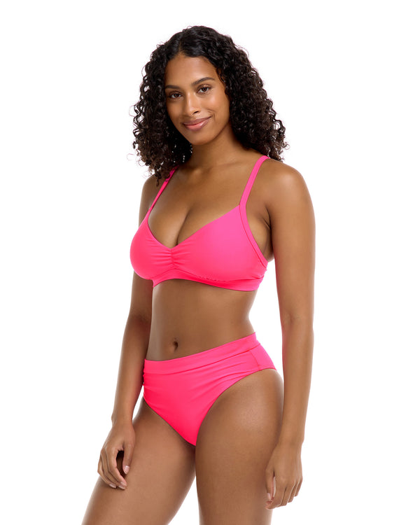 Body Glove Smoothies Drew D-F Cup Bikini Top - Bubble Gum