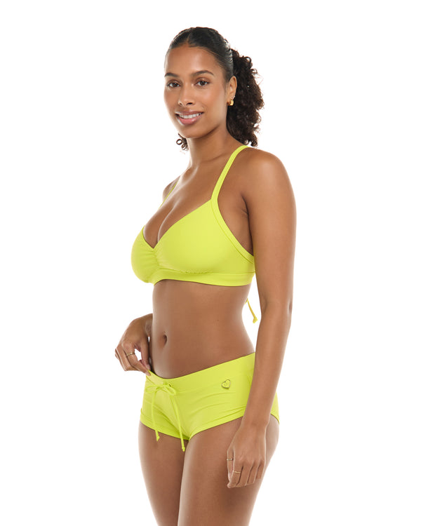 Body Glove Smoothies Drew D-F Cup Bikini Top - Key Lime