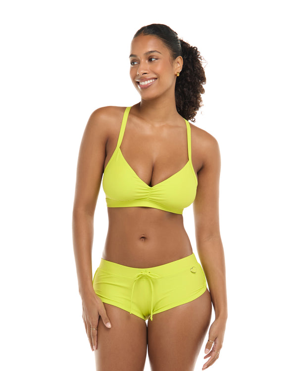body glove Smoothies Drew D-F Cup Bikini Top - Key Lime