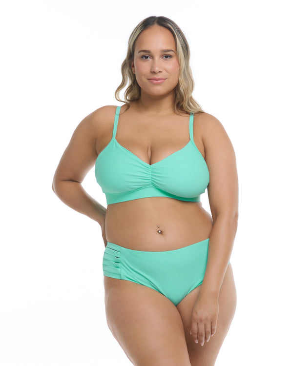 body glove Smoothies Drew Plus Size Swim Top - Sea Mist