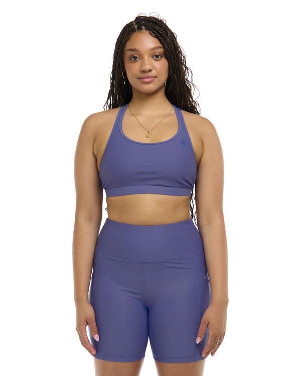 body glove Smoothies Equalizer Cross-Over Sports Bra - Iris