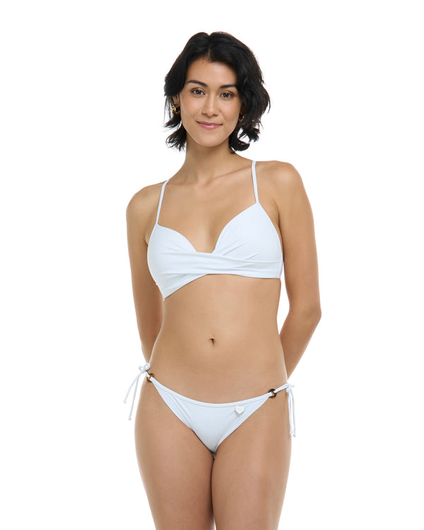 body glove Smoothies Kerry Fixed Triangle Bikini Top - Snow