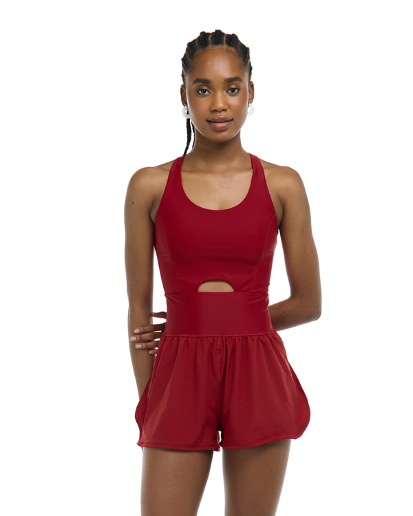 body glove Smoothies Mabel One-Piece Runsie - Cranberry