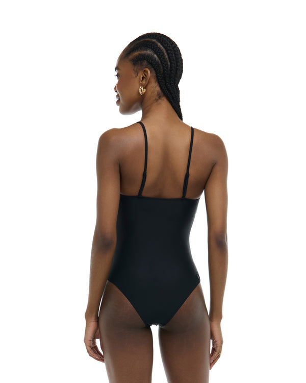 Body Glove Smoothies Maddie One-Piece Tank Swimsuit - Black