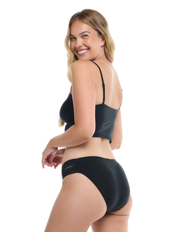 body glove Smoothies Nuevo Contempo Swim Bottom - Black