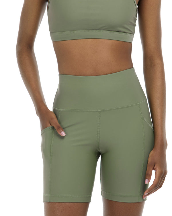 body glove Smoothies Spin Cross-Over Bike Short - Cactus