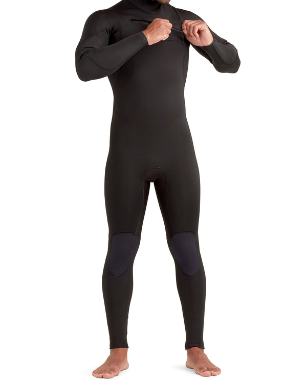 Body Glove Variant 4/3mm Men's Chest-Zip Fullsuit - Black