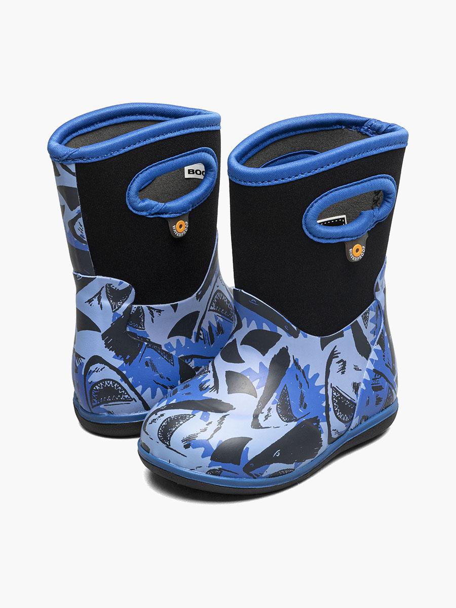 Bogs Baby Classic Sharks Waterproof Baby Boots