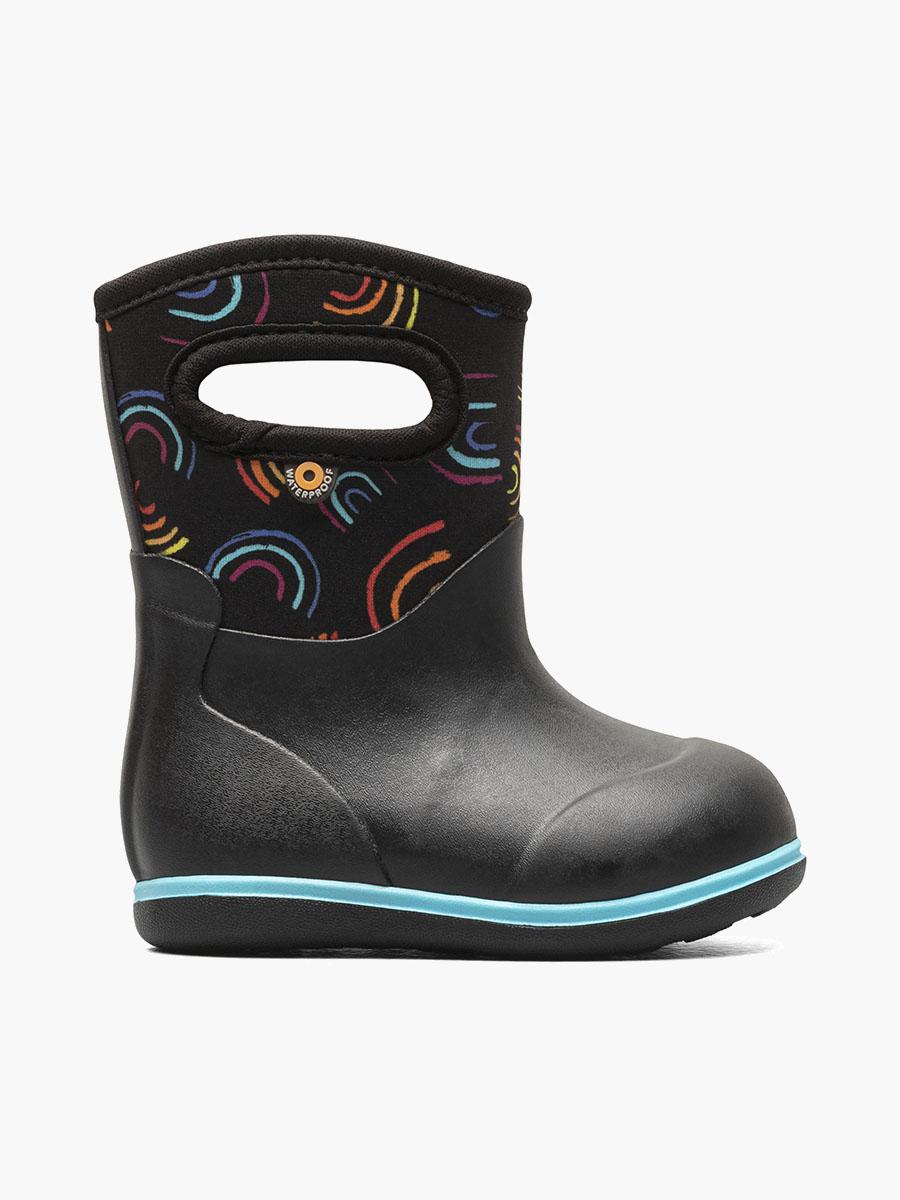 bogs Baby Classic Wild Rainbows Toddler Rainboots