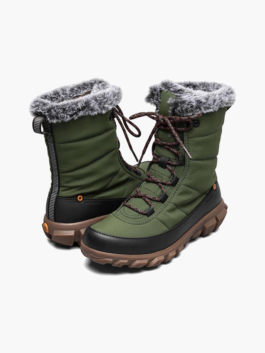 Bogs Cedar Quilt Lace Women's Waterproof Boots