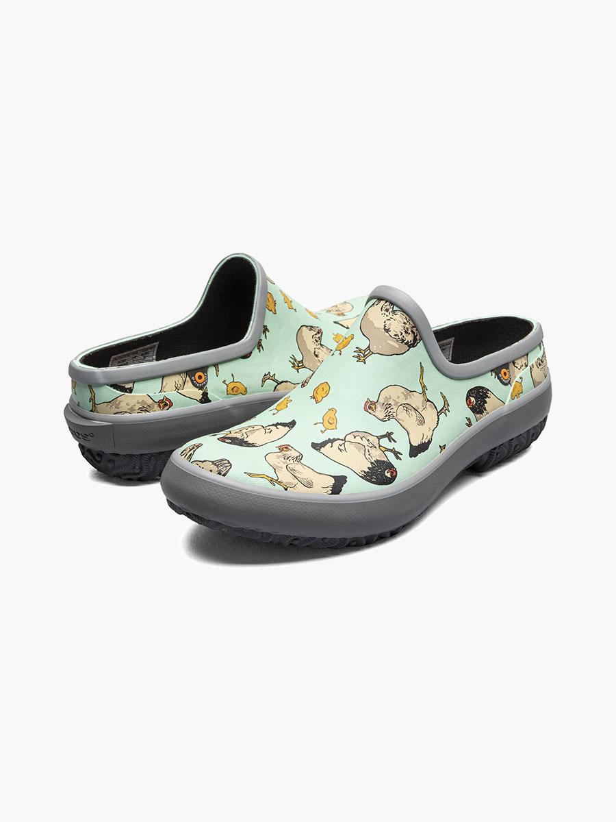 Bogs Patch Clog Chickens Women's Clogs