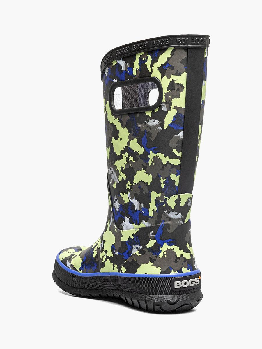 Bogs Rainboot Camo Texture Kids Rainboots
