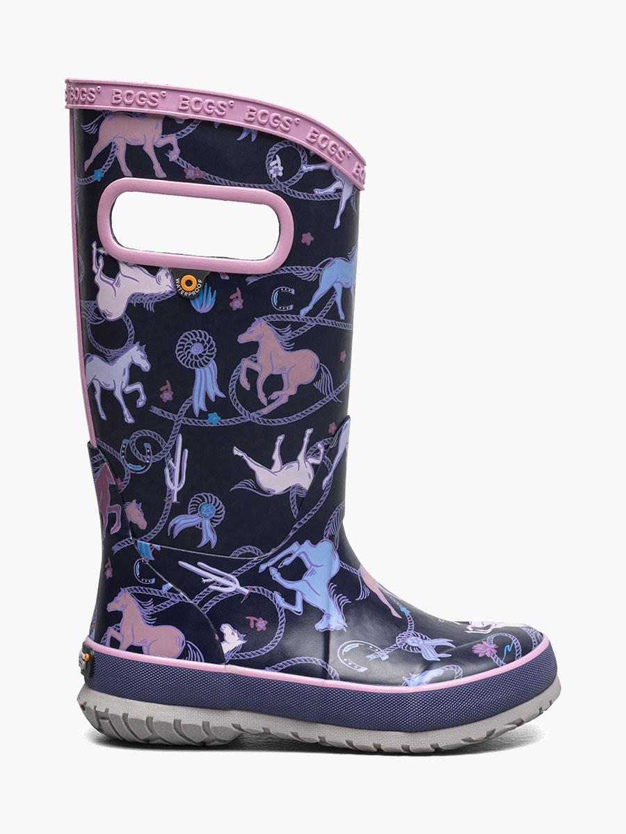 bogs Rainboot Rodeo Horses Kids Rainboots
