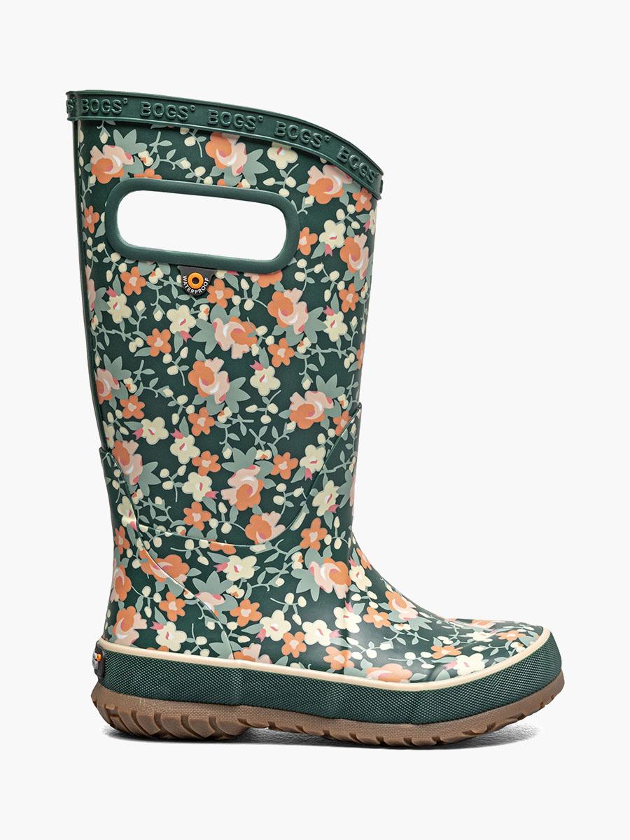 bogs Rainboot Small Floral Kids Rainboots