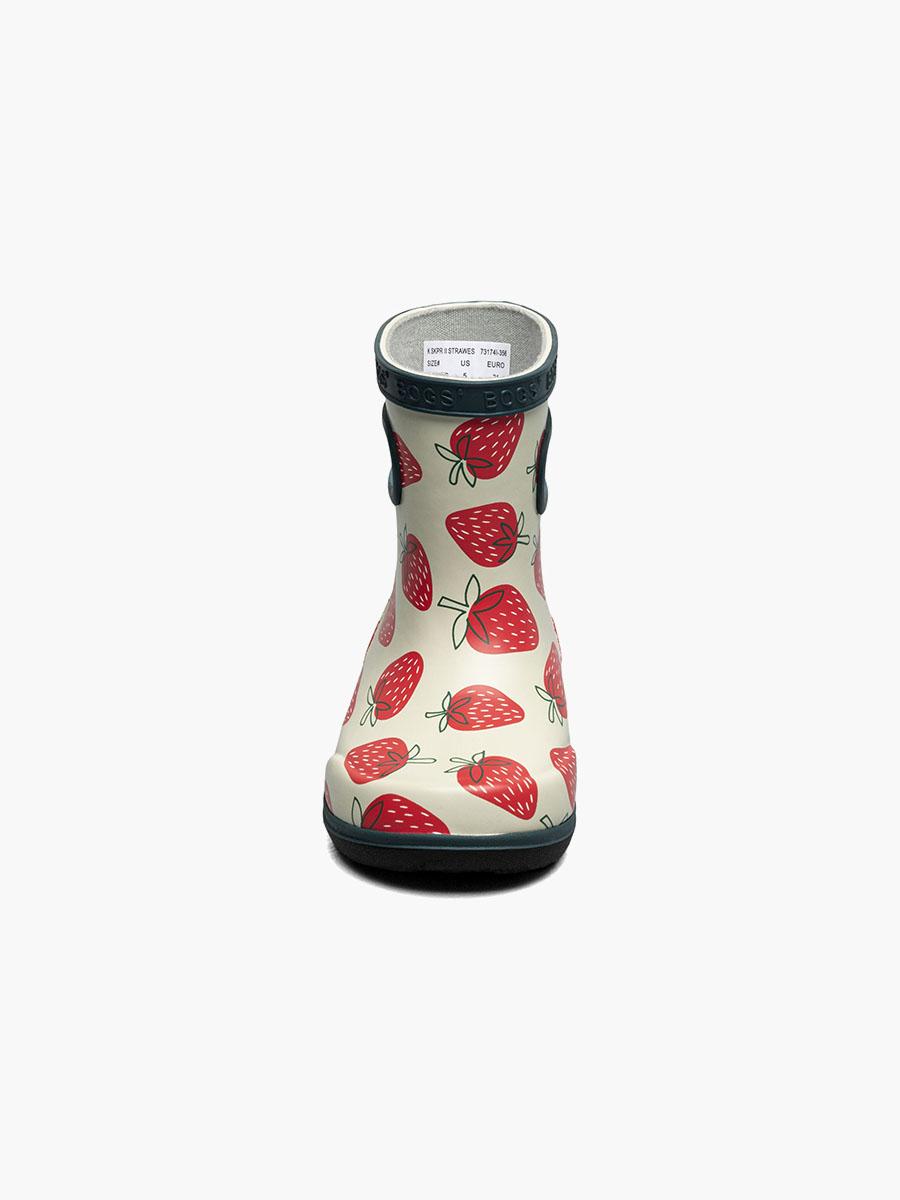 Bogs Skipper II Strawberries Kids Rainboots