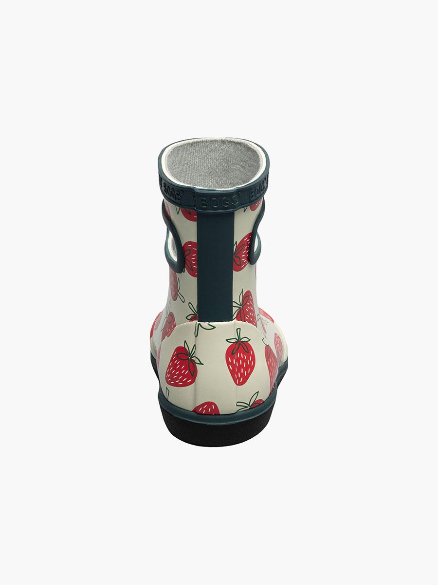 Bogs Skipper II Strawberries Kids Rainboots