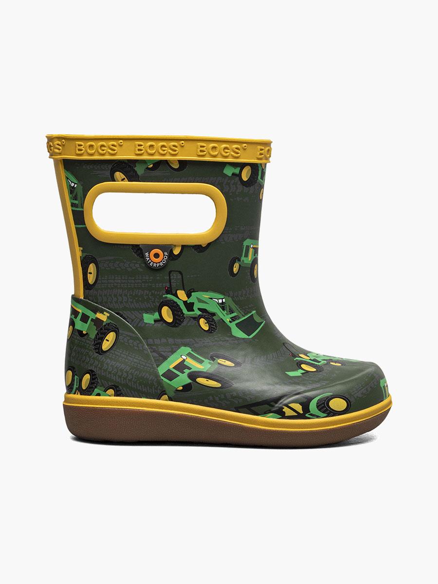 bogs Skipper II Tractors Kids Rainboots