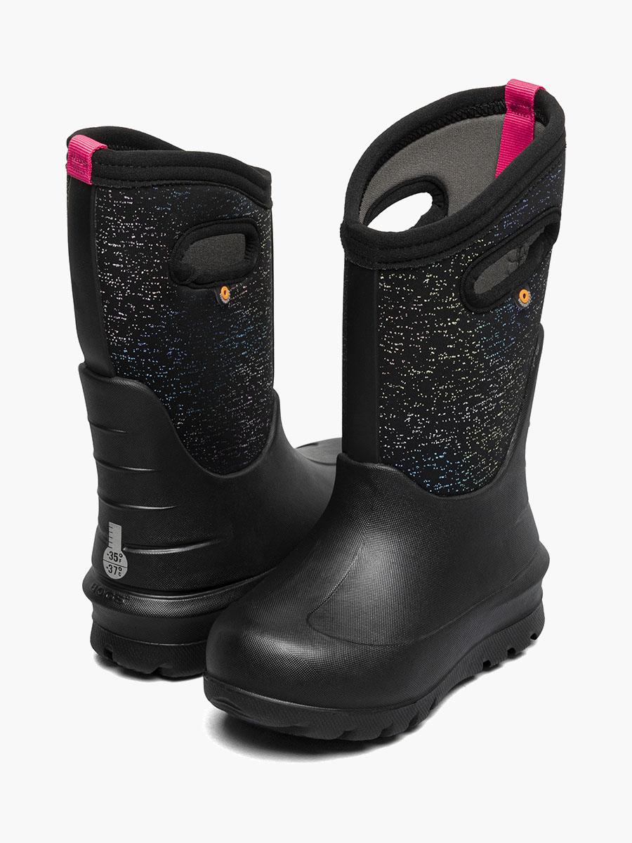 Bogs Neo-Classic Metallic Fleck Kids' 3 Season Boots