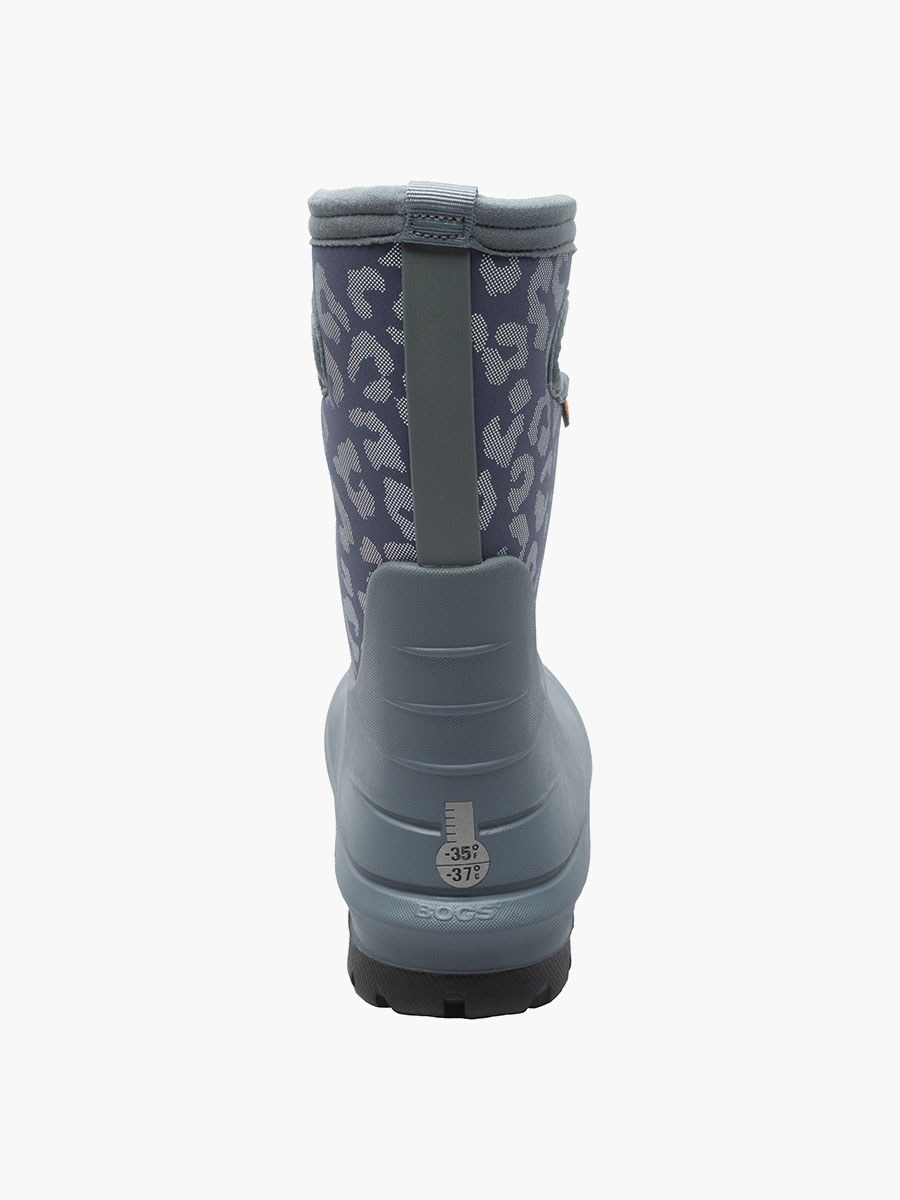 Bogs Neo-Classic Metallic Leopard Kids' 3 Season Boots