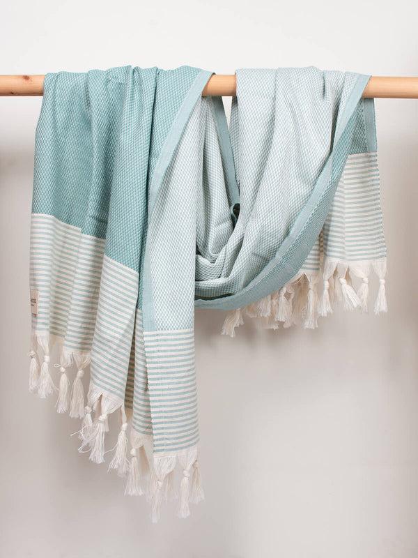 Bohemia Design Amalfi Hammam Towel Grey Green