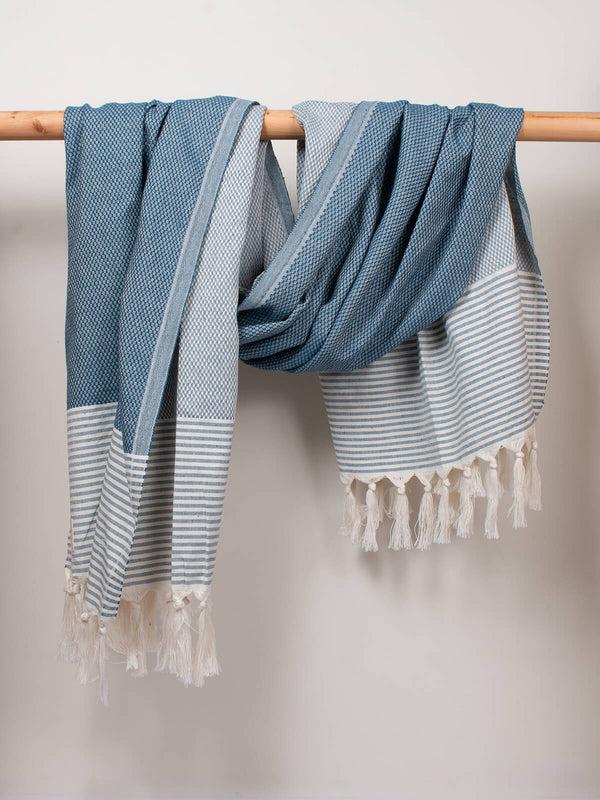 Bohemia Design Amalfi Hammam Towel Indigo