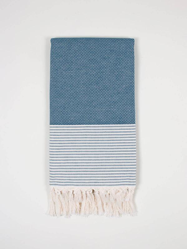bohemia design Amalfi Hammam Towel Indigo