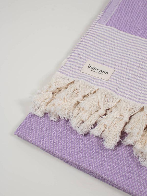 Bohemia Design Amalfi Hammam Towel Lilac