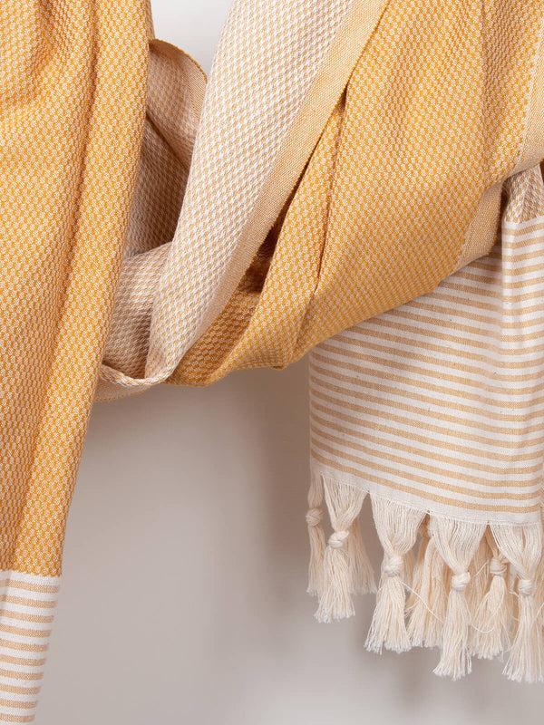 Bohemia Design Amalfi Hammam Towel Mustard