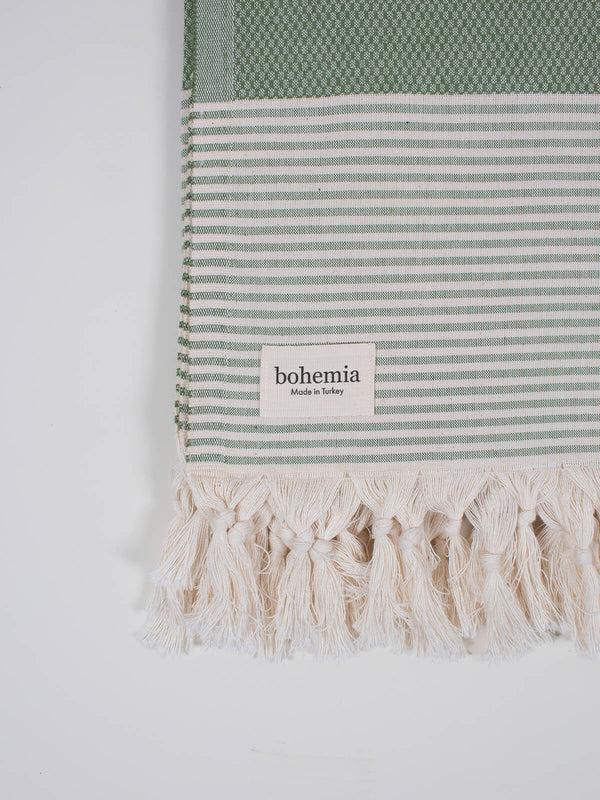 Bohemia Design Amalfi Hammam Towel Olive