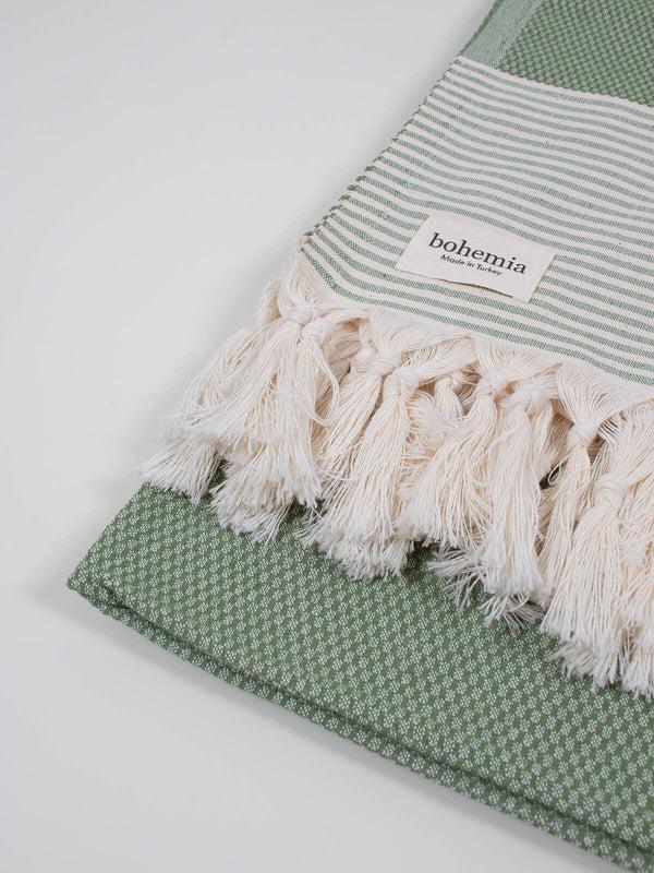 Bohemia Design Amalfi Hammam Towel Olive
