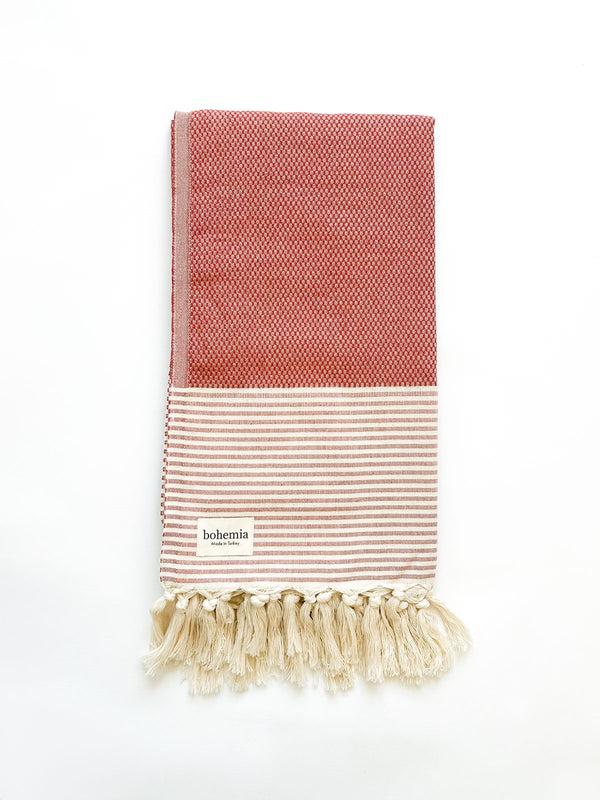 Bohemia Design Amalfi Hammam Towel Terracotta