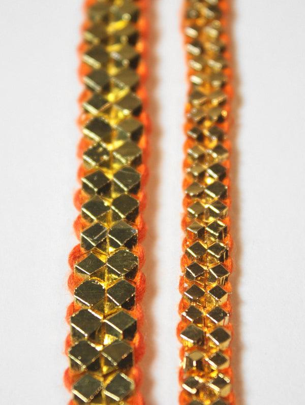 Bohemia Design Aurora Gold Bracelet Orange