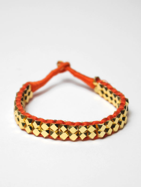 bohemia design Aurora Gold Bracelet Orange