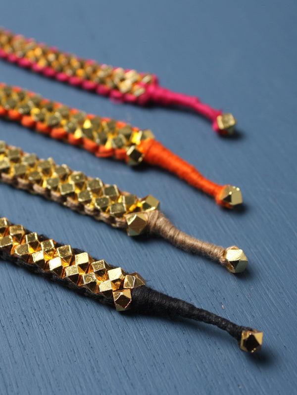 Bohemia Design Aurora Gold Bracelet Taupe