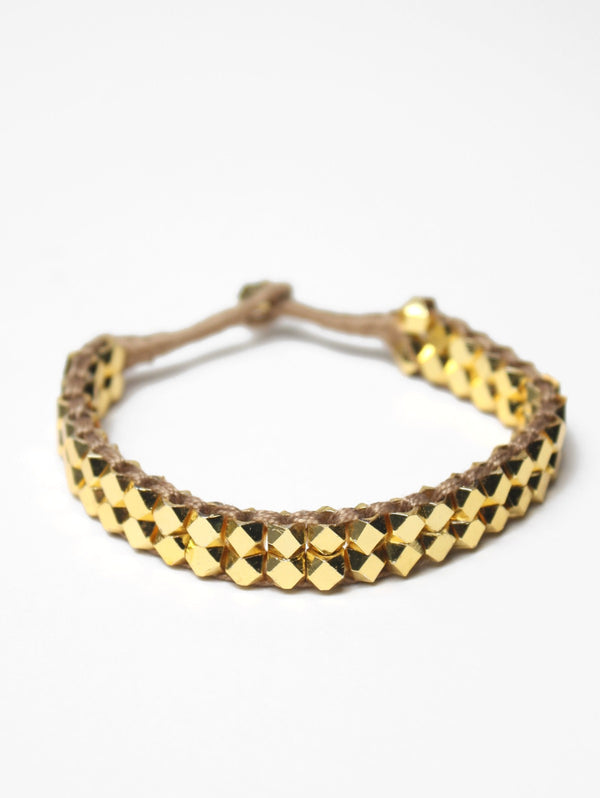 bohemia design Aurora Gold Bracelet Taupe